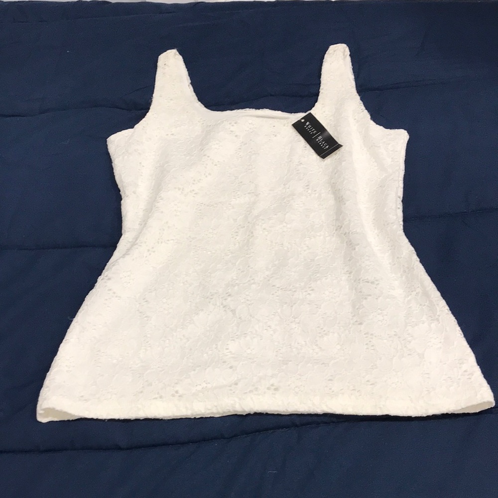 White House | Black Market Lace Tank